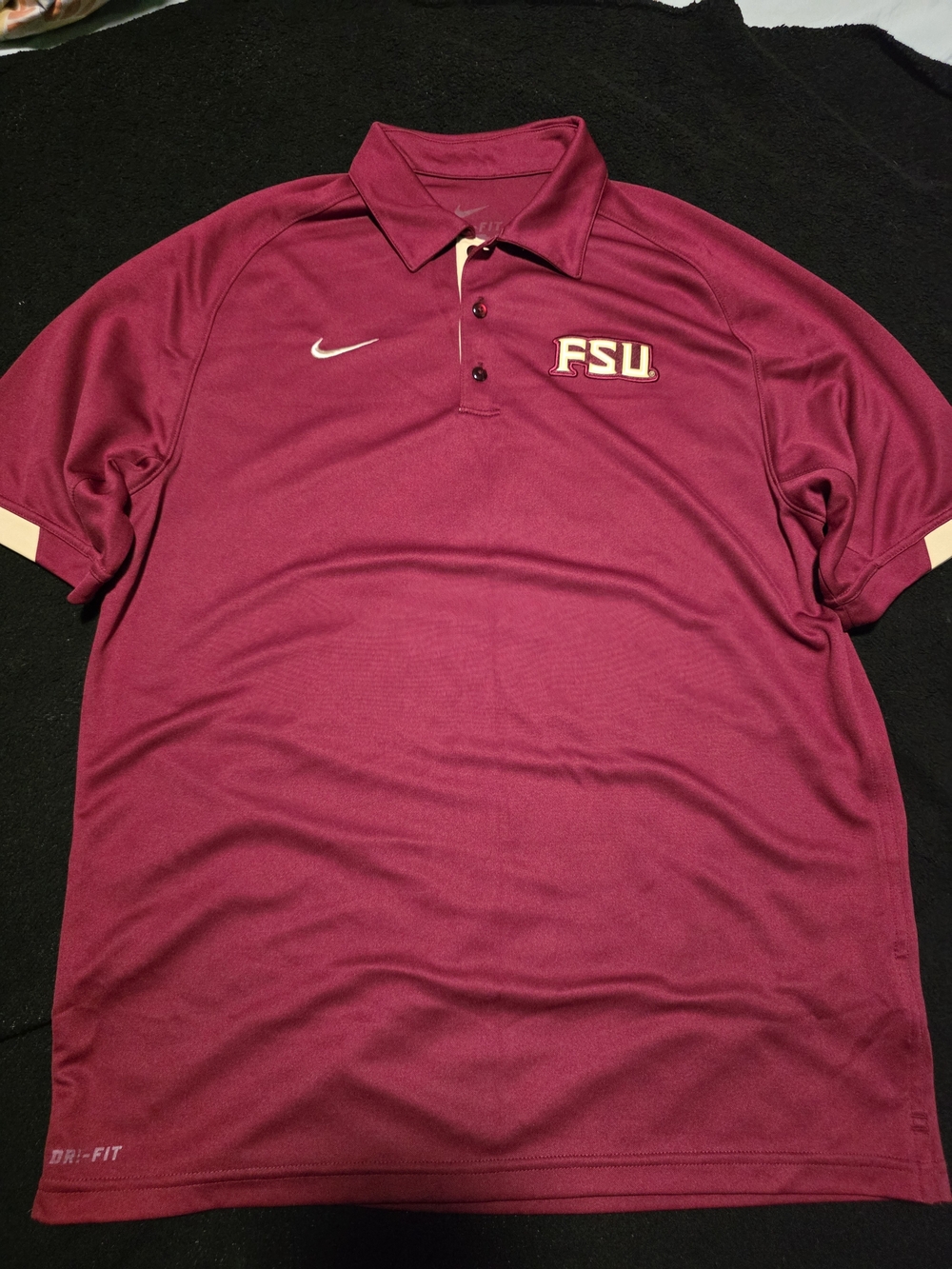 Nike FSU Maroon Dri-FIT Men's Polo